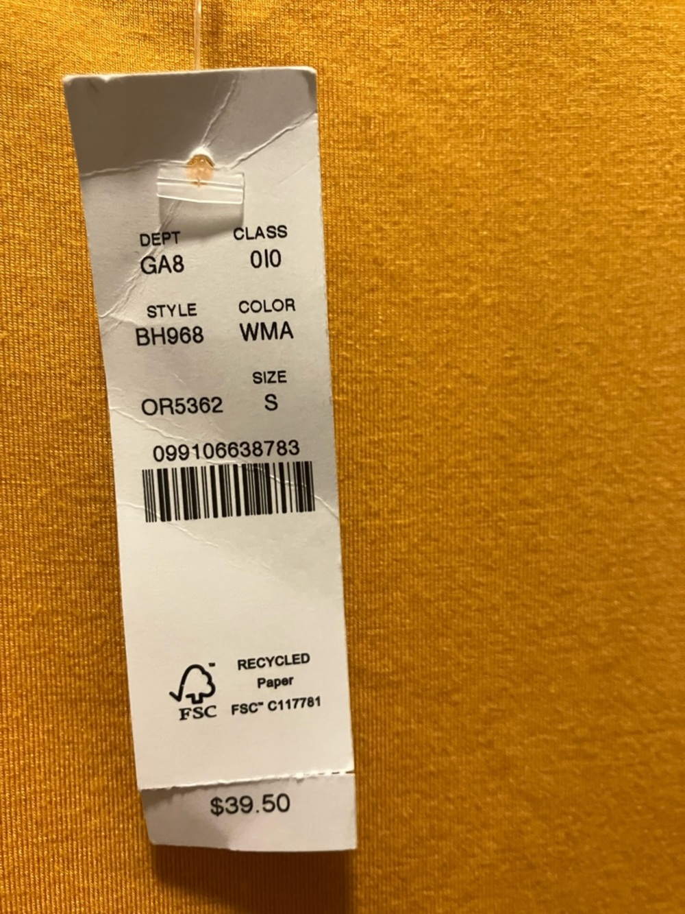 J.Crew Tank Top - Mustard - Picture 5 of 5